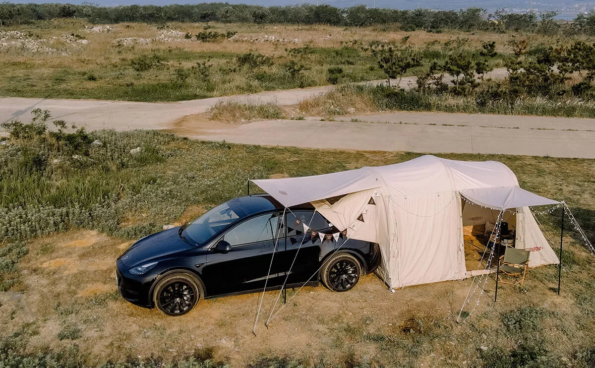camping accessories for tesla